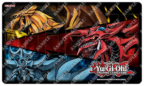 Yu-Gi-Oh! Slifer, Obelisk and Ra Game Mat