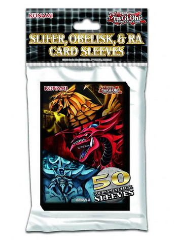 Yu-Gi-Oh! Slifer, Obelisk and Ra Card Sleeves